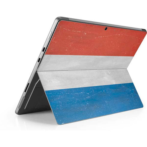 Netherlands Flag Distressed Surface Pro 8 Skin